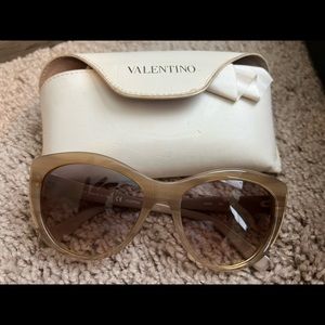Valentino grey sunglasses